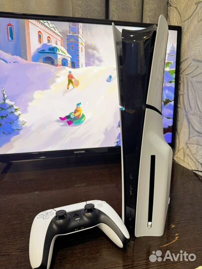 Sony playstation 5slim с дисководом cfi-2000