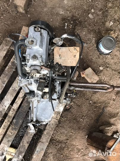 Двигатель ока с коробкой