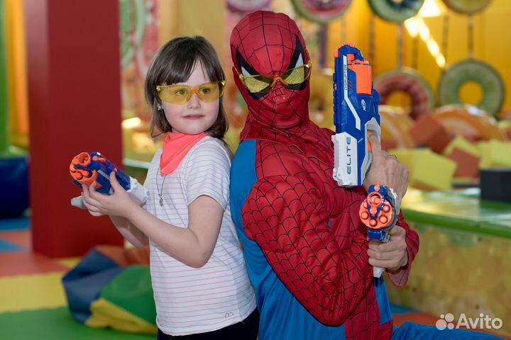 Нерф-вечеринка Праздник с Нерфами Nerf игры