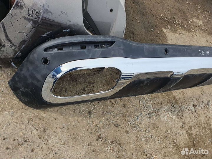 Юбка губа задняя Mercedes GLE V167 2019