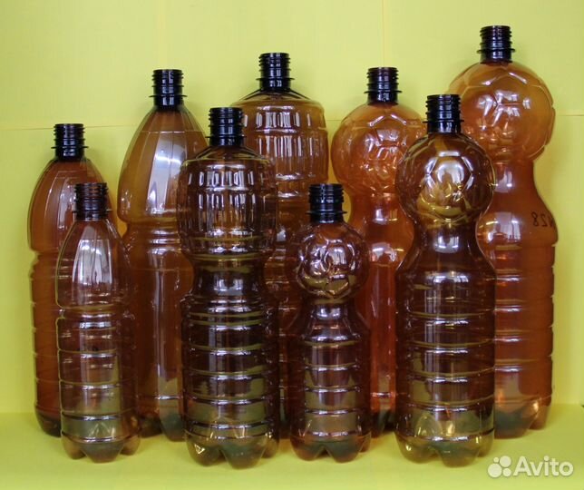 Пэт бутылки, пробки