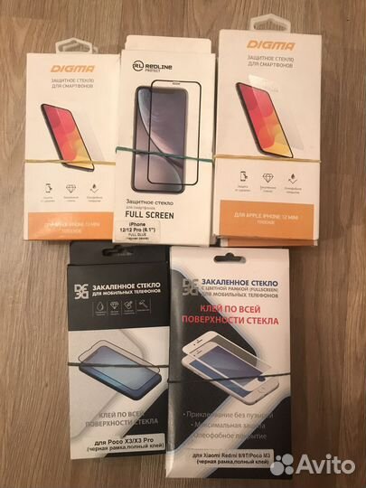 Чехлы и стекла на iPhone и другие модели