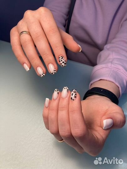 Маникюр с покрытием гель лак