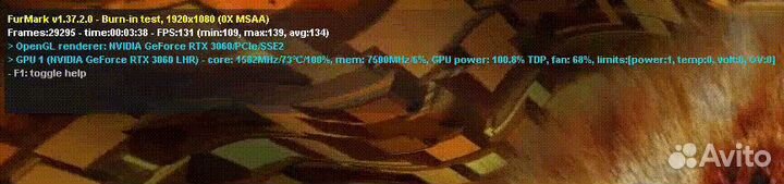 RTX 3060 12gb Видеокарта MSI ventus 2X