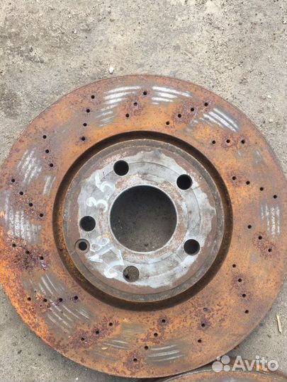 Диски тормозные передние Мерседес 350 320мм