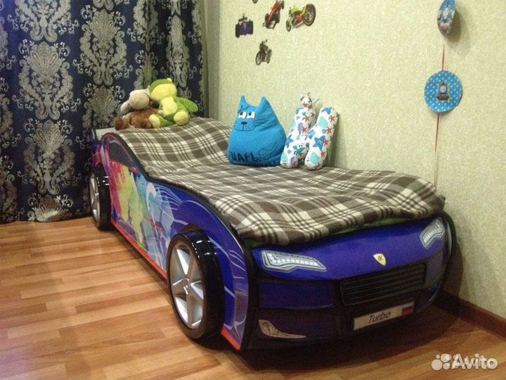 Кровать машина новая