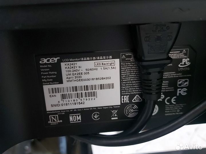 Платы от монитора acer