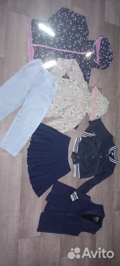 Вещи пакетом на девочку 6- 7 лет