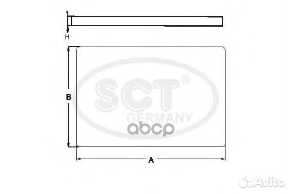 Фильтр салона SCT SAK-138 SAK138 SCT
