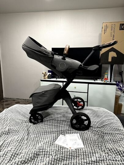 Коляска 3в1 stokke Xplory X,в отличном состоянии