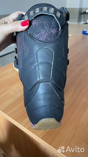 Сноубордические ботинки head jinx black