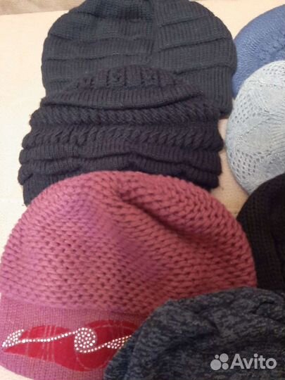 Береты и шапки. пакетом