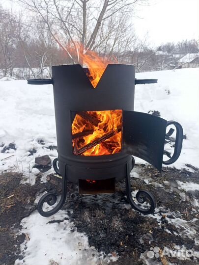 Печь под казан