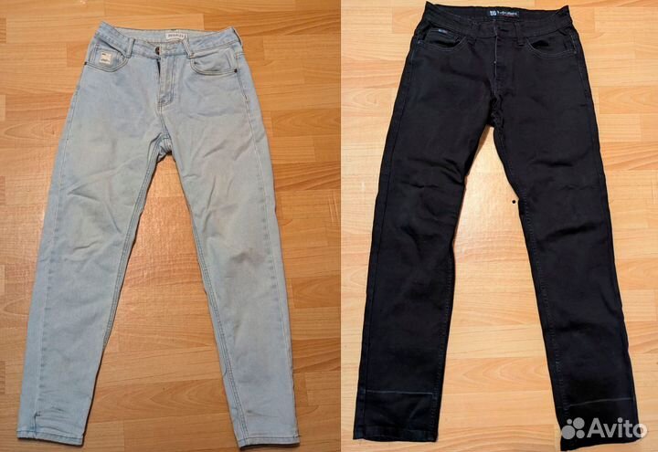 Джинсы - светлые и тёмные