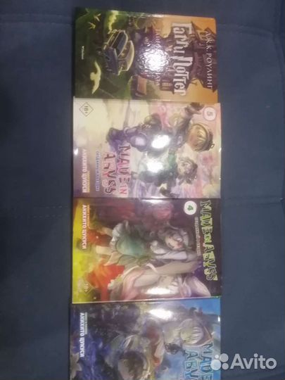 Книги гарри поттераниме