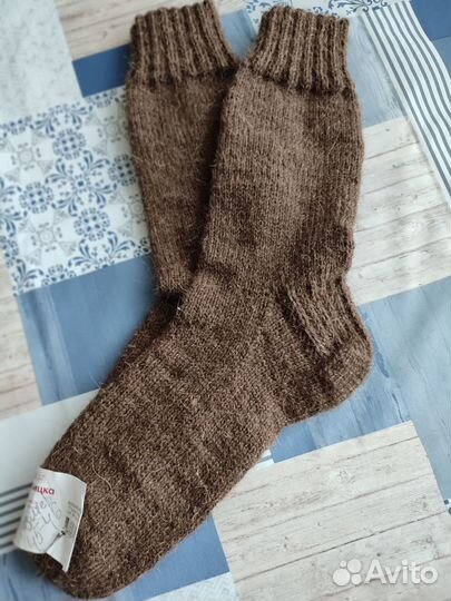 Носки вязаные мужские