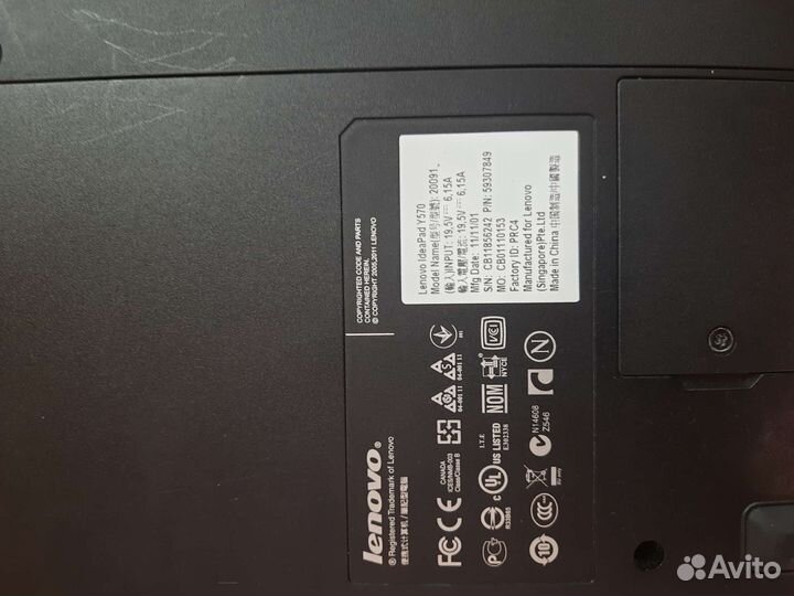 Ноутбук lenovo