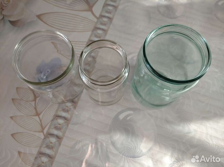 Банки стеклянные 0,25, 0,5, 0,7л