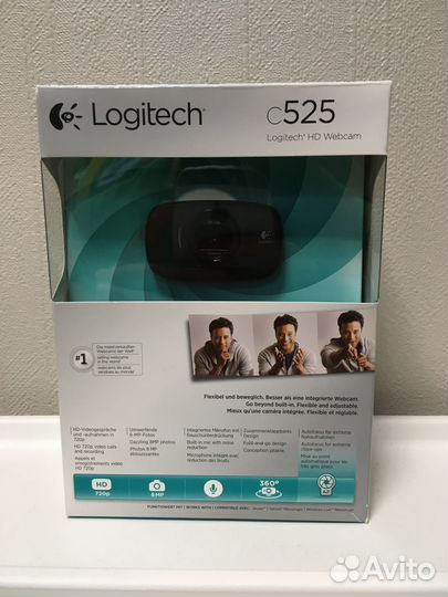 Веб-камера Logitech HD Webcam C525