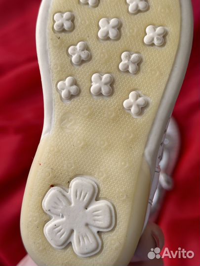 Туфли для девочки натуральные для садика 22