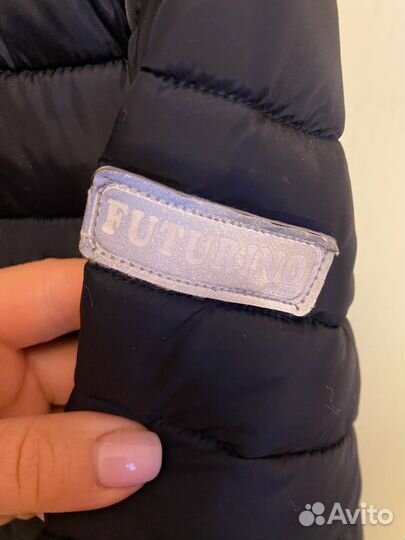 Пальто зимнее на девочку 128