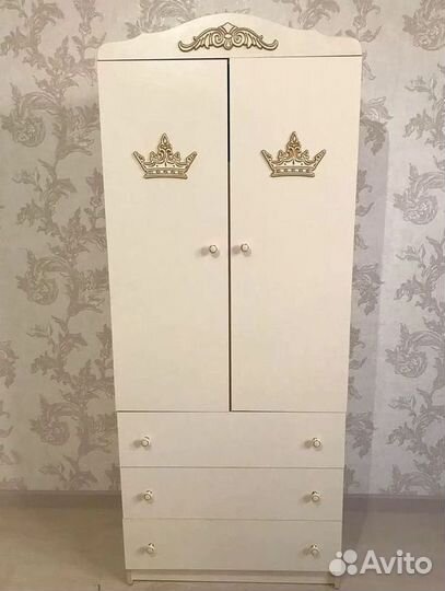 Шкаф детский двухсекционный