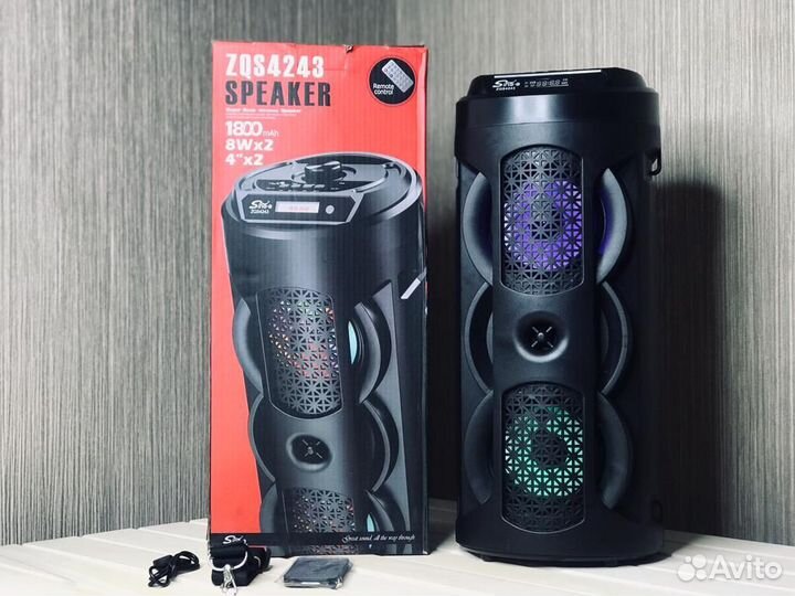 Портативная колонка 40 см