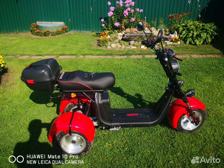 Электроскутер white siberia Ikra 5000w (RED)