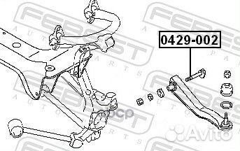 Болт mitsubishi galant 92-04 с эксцентриком 042