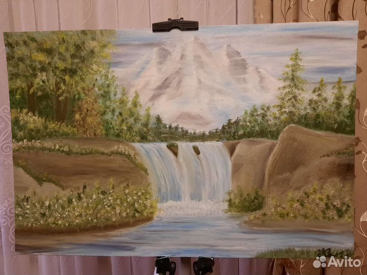 Картина маслом на холсте / пейзаж