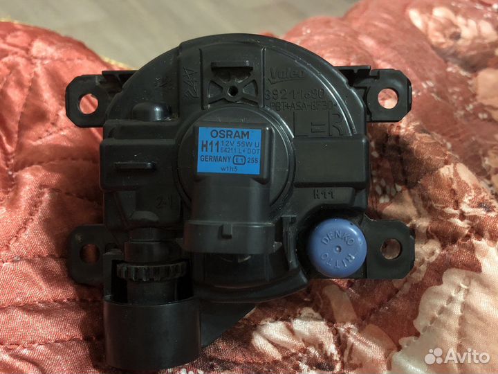 Противотуманная фара peugeot, citroen, opel