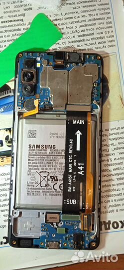 Samsung A41 разбор