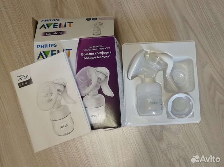 Ручной молокоотсос Philips avent Comfort SCF330/40