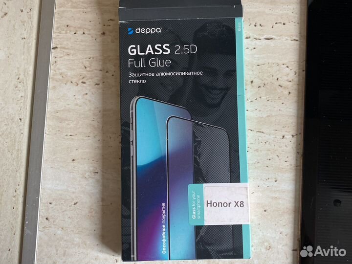 Защитное стекло Honor X8