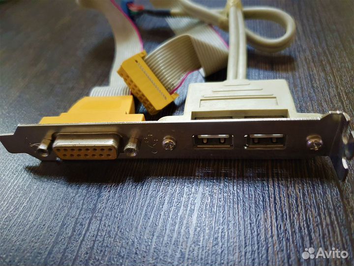 Планки разъемов на корпус системного блока