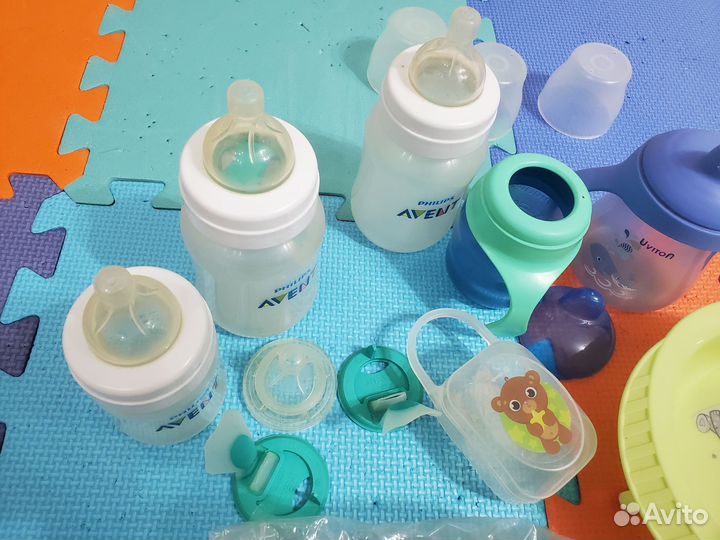 Бутылочки Philips Avent Anti-colic с клапаном