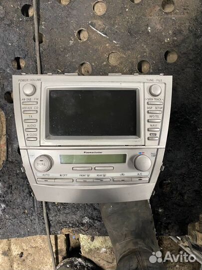 Штатная магнитола toyota camry 40