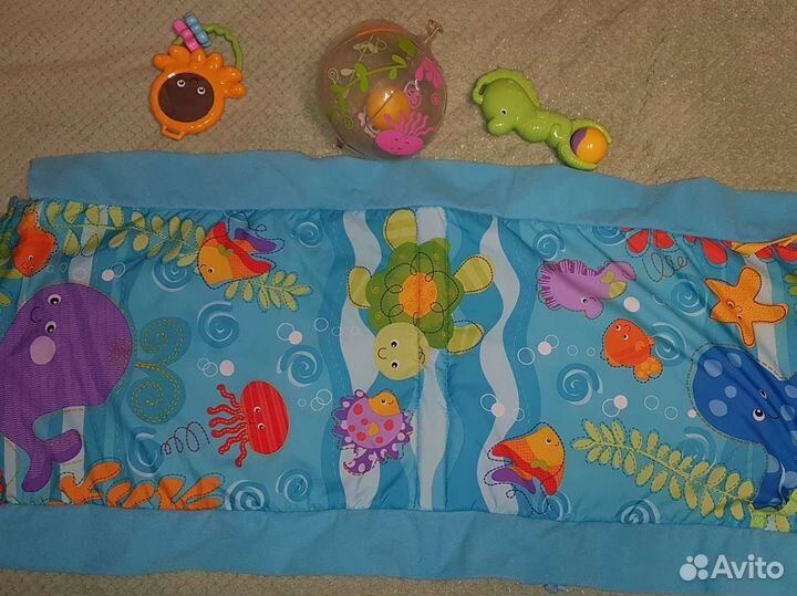 Коврик-трансформер Fisher Price Подводный мир