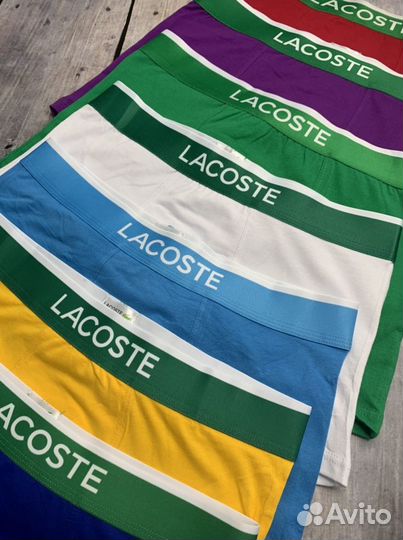 Трусы мужские боксеры lacoste