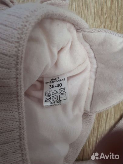 Зимняя шапочка для новорождённого