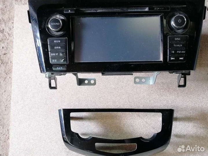 Штатная, магнитола Nissan x-trail t32