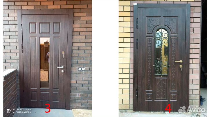 Двери для коттеджа с терморазрывом. Морозостойкие