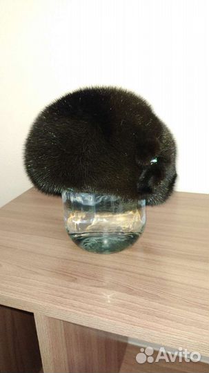 Новый мягкий норковый берет