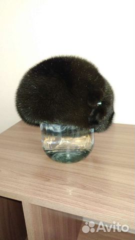 Новый мягкий норковый берет