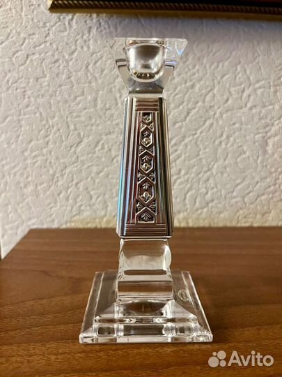 Серебряный подсвечник Италия