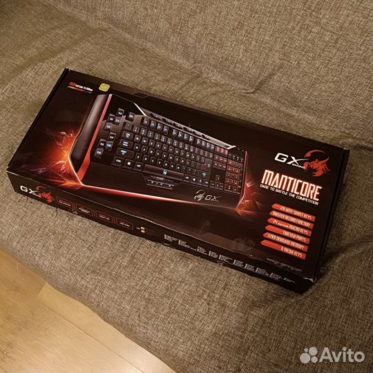 Игровая клавиатура GX Manticore black