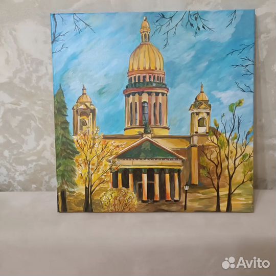 Картина акрилом
