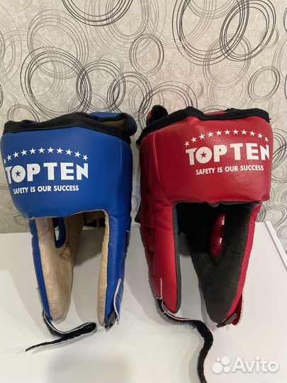 Боксерский шлем TOP TEN