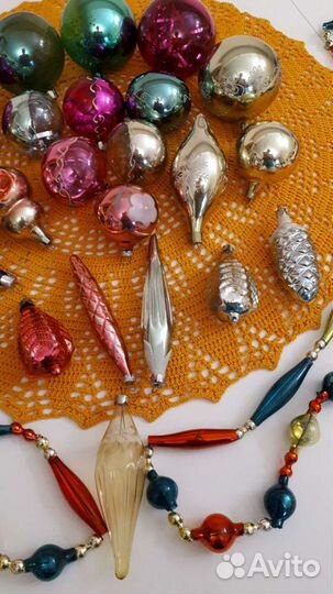 Ёлочные игрушки (ретро)