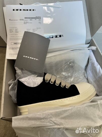 Кеды Rick Owens jumbo drkshdw